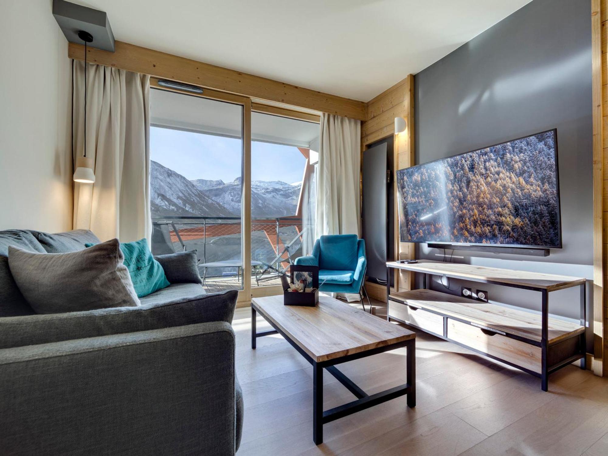 Appartement Moderne Au Coeur De Tignes, 2 Chambres, Balcon, Wifi, Linge Fourni - Fr-1-641-3 المظهر الخارجي الصورة